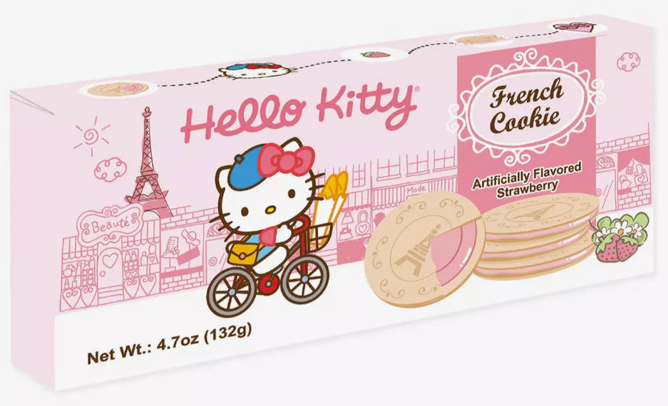 Hello Kitty Strawberry French Cookies Animazed Store Online